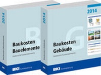 Bild vergrößern Bild: BKI Baukosten 2014 Kostenkennwerte (Teil 1+2) - Komplettpaket - Rudolf Müller Verlag