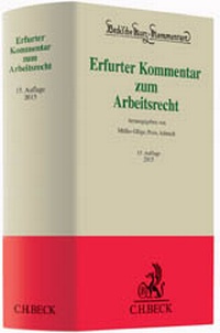 Bild vergrößern Bild: Erfurter Kommentar zum Arbeitsrecht - C.H.BECK