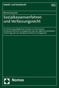 Cover: Sozialkassenverfahren und Verfassungsrecht - Nomos