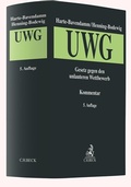 Cover: Gesetz gegen den unlauteren Wettbewerb: UWG - C.H.BECK