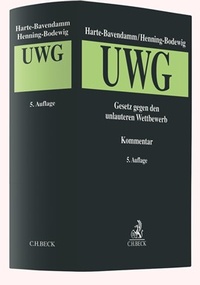 Abbildung von: Gesetz gegen den unlauteren Wettbewerb: UWG - C.H.BECK