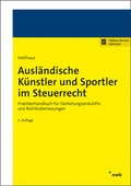Cover: Ausl&auml;ndische K&uuml;nstler und Sportler im Steuerrecht - NWB