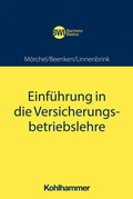 Cover: Einf&uuml;hrung in die Versicherungsbetriebslehre - Kohlhammer