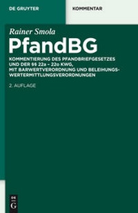 Abbildung von: Pfandbriefgesetz - De Gruyter