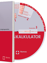 Abbildung von: Gebührenkalkulator - Nomos