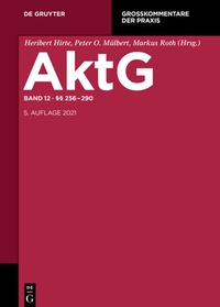 Abbildung von: Aktiengesetz - De Gruyter