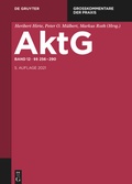 Cover: Aktiengesetz - De Gruyter