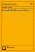 Cover: Europ&auml;ische Gemeinn&uuml;tzigkeit - Nomos