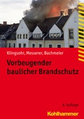 Cover: Vorbeugender baulicher Brandschutz - Kohlhammer