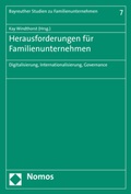 Cover: Herausforderungen f&uuml;r Familienunternehmen - Nomos