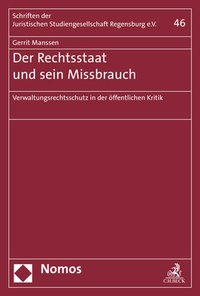Abbildung von: Der Rechtsstaat und sein Missbrauch - Nomos