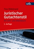 Cover: Juristischer Gutachtenstil - UTB