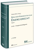 Cover: Berliner Kommentar zum Energierecht - Band 1 - Fachmedien Recht und Wirtschaft