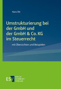 Abbildung von: Umstrukturierung bei der GmbH und der GmbH & Co. KG im Steuerrecht - Erich Schmidt Verlag