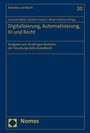 Cover: Digitalisierung, Automatisierung, KI und Recht - Nomos