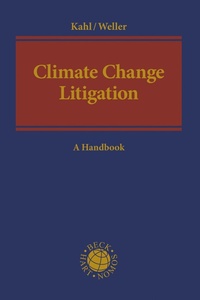 Enlarge image Cover: Climate Change Litigation - Hart Publishing