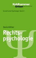 Cover: Rechtspsychologie - Kohlhammer