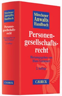 Abbildung von: Münchener Anwaltshandbuch Personengesellschaftsrecht - C.H.BECK