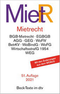 Enlarge image Cover: Mietrecht: MietR - dtv