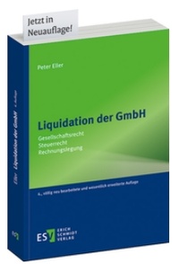 Abbildung von: Liquidation der GmbH - Erich Schmidt Verlag