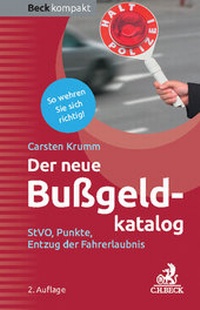 Abbildung von: Der neue Bußgeldkatalog - C.H.BECK