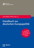Cover: Handbuch zur deutschen Europapolitik - Nomos