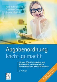 Enlarge image Cover: Abgabenordnung leicht gemacht - Ewald v. Kleist Verlag