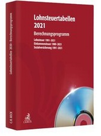 Abbildung von: Lohnsteuertabellen 2021 | CD-ROM - C.H.BECK