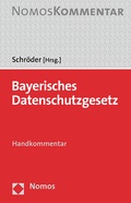 Cover: Bayerisches Datenschutzgesetz - Nomos