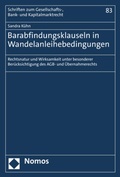 Abbildung von: Barabfindungsklauseln in Wandelanleihebedingungen - Nomos