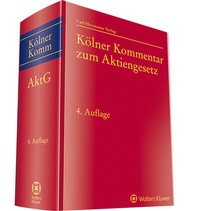 Abbildung von: Kölner Kommentar zum Aktiengesetz - Gesamtwerk - Carl Heymanns Verlag