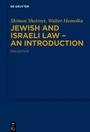 Cover: Jewish and Israeli Law - An Introduction - De Gruyter