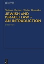 Cover: Jewish and Israeli Law - An Introduction - De Gruyter