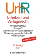Cover: Urheber- und Verlagsrecht: UrhR - dtv