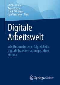Enlarge image Cover: Digitale Arbeitswelt - Springer Gabler