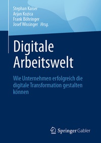 Enlarge image Cover: Digitale Arbeitswelt - Springer Gabler
