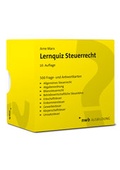 Cover: Lernquiz Steuerrecht - NWB