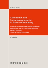 Abbildung von: Kommentar zum Landesplanungsrecht in Baden-Württemberg - Boorberg