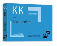 Abbildung von: Karteikarten Grundrechte - Alpmann Schmidt