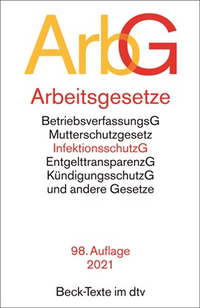 Bild vergrößern Bild: Arbeitsgesetze: ArbG - dtv