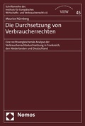 Cover: Die Durchsetzung von Verbraucherrechten - Nomos
