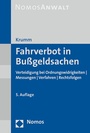 Cover: Fahrverbot in Bußgeldsachen - Nomos