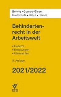 Abbildung von: Behindertenrecht in der Arbeitswelt - Bund-Verlag