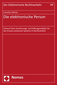 Abbildung von: Die elektronische Person - Nomos
