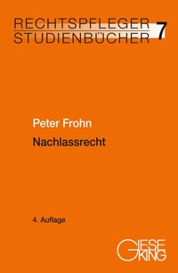 Abbildung von: Nachlassrecht - Gieseking