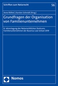 Abbildung von: Grundfragen der Organisation von Familienunternehmen - Nomos
