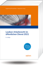 Bild: Lexikon Arbeitsrecht im öffentlichen Dienst 2021 - Rehm