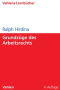 Cover: Grundz&uuml;ge des Arbeitsrechts