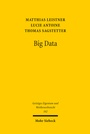 Cover: Big Data - Mohr Siebeck