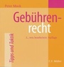 Cover: Gebührenrecht - C.F. Müller